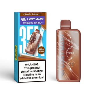 Classic Tobacco Lost Mary MT35000 Turbo Vape