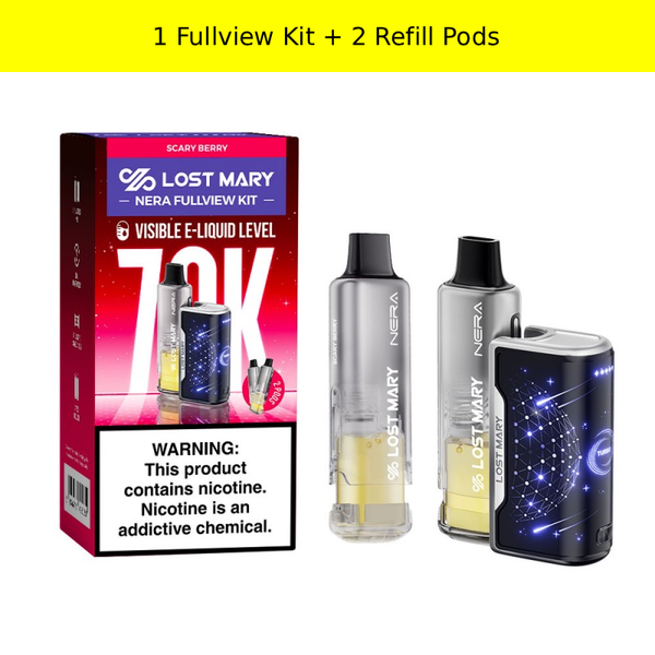 Lost Mary Nera Fullview 70K Kit
