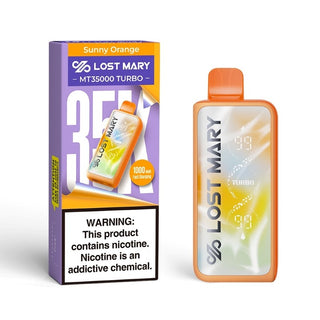 Sunny Orange Lost Mary MT35000 Turbo Vape