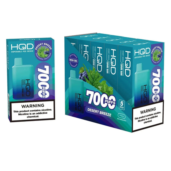 HQD Cuvie Bar 7000 Puffs