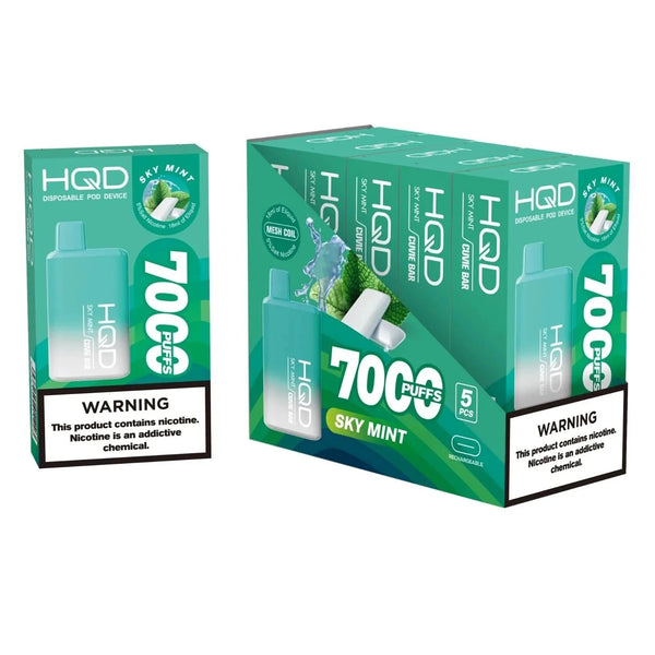 HQD Cuvie Bar 7000 Puffs