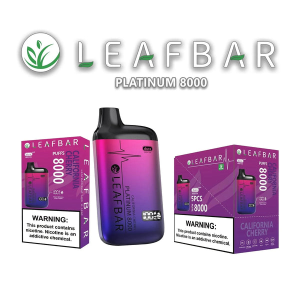 Leaf Bar Platinum 8000 Puffs