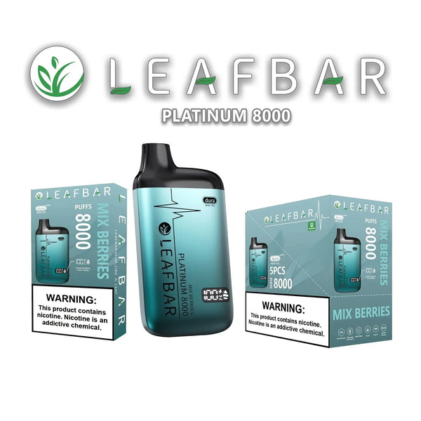 Leaf Bar Platinum 8000 Puffs