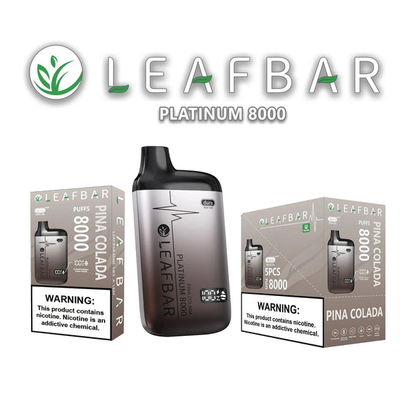 Leaf Bar Platinum 8000 Puffs