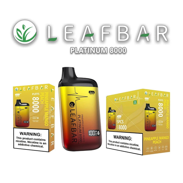 Leaf Bar Platinum 8000 Puffs