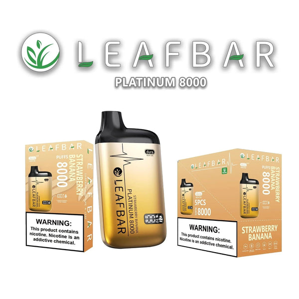 Leaf Bar Platinum 8000 Puffs